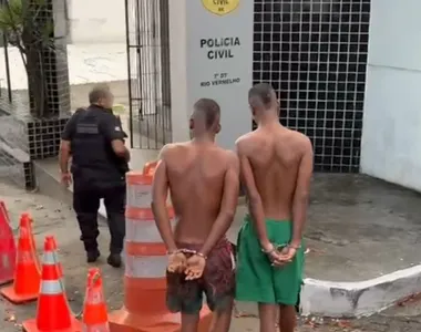 Adriano Sousa e Victor Oliveira caíram na cadeia