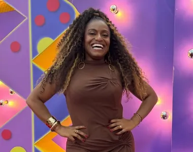 Cantora e atriz baiana Ludmilla Anjos