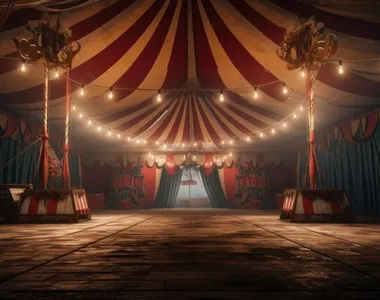 Acidente aconteceu em montagem de circo