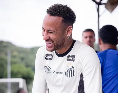 Neymar Jr, atacante do Santos e da Seleção Brasileira