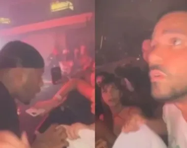 Rapper desceu do palco e espancou influenciador