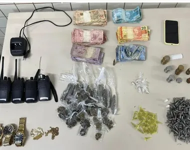 O adolescente foi conduzido, junto com todo o material