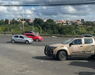 Transporte foi suspenso na região