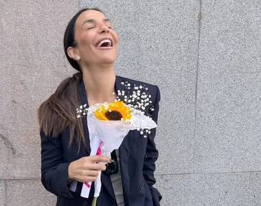 A presença do suposto casal chamou atenção em apresentação