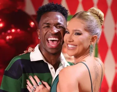 Vini Jr. deu vários presentes para Virgínia durante viagem