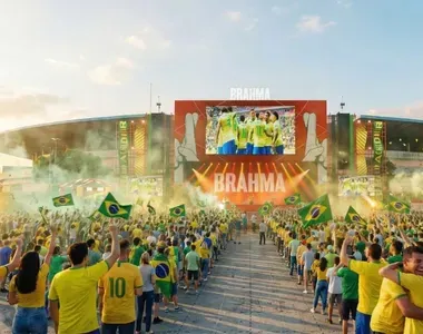 Arena estará funcionando nos jogos da Seleção