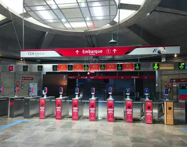 Estação Campo da Pólvora terá embarque liberado entre 0h e 0h30