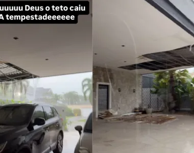 Chuvas fortes atingiram o Rio