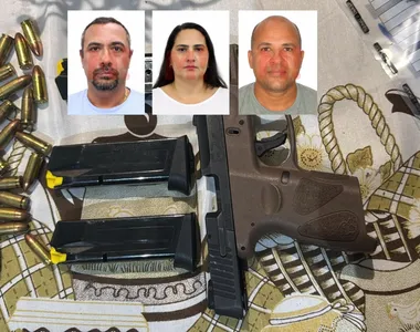 Trio de Salvador vendia armas para facções criminosas e foi pego pela Polícia Civil nesta manhã