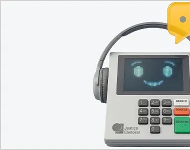 O chatbot também responde às dúvidas mais frequentes recebidas pela Justiça Eleitoral