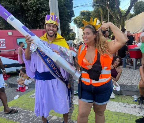 Imagem ilustrativa da imagem Rei Momounjaro vira febre no Carnaval: “A gente tá aplicando”