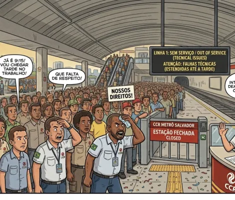 Imagem ilustrativa da imagem Boca De Me Dê: CLT sem paz, ferry estressante, quebradeira e podridão