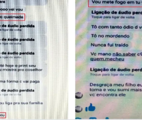 Imagem ilustrativa da imagem Homem é preso após ameaçar atear fogo na ex