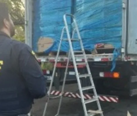 Imagem ilustrativa da imagem PRF apreende 265 mil maços de cigarros em carga de biscoito