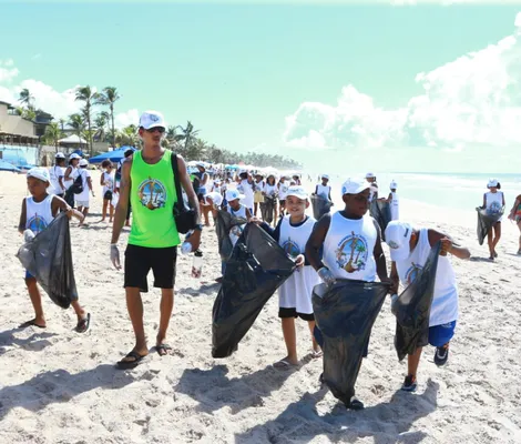 Imagem ilustrativa da imagem Projeto promove limpeza e atividades educativas em Stella Maris
