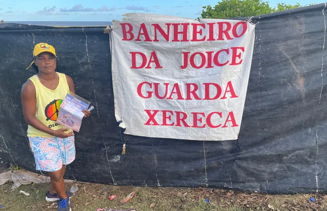 Imagem ilustrativa da imagem Empreendedora inova e lança sanitário exclusivo para mulheres na folia