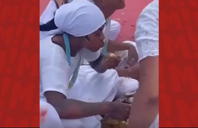 Imagem ilustrativa da imagem A Dama denuncia intolerância religiosa após postar vídeo no candomblé