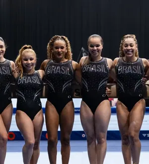 Imagem ilustrativa da imagem Rebeca Andrade no Mundial de Ginástica: veja onde assistir