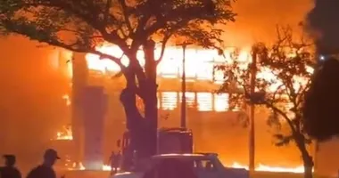 Imagem ilustrativa da imagem Grande incêndio atinge Universidade Federal no Nordeste