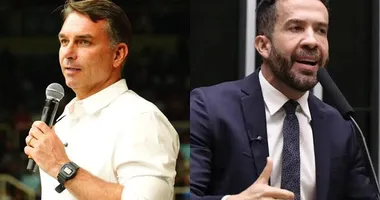 Imagem ilustrativa da imagem Janones ameaça vazar vídeos comprometedores de Flávio Bolsonaro