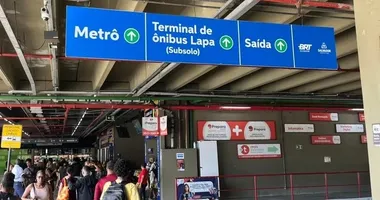 Imagem ilustrativa da imagem Linhas de ônibus voltam ao subsolo da Estação Lapa; saiba mais