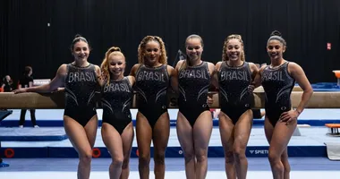 Imagem ilustrativa da imagem Rebeca Andrade no Mundial de Ginástica: veja onde assistir