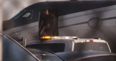Imagem ilustrativa da imagem Vídeo mostra chegada de Flávio aos EUA após ter passaporte cancelado