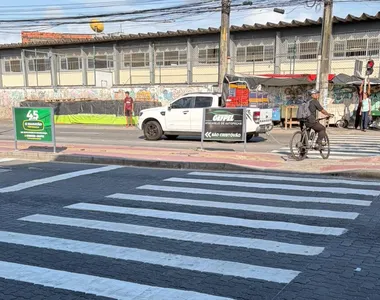 Denúncia da Boca de Trombone gerou a revitalização da faixa de de pedestre em Salvador