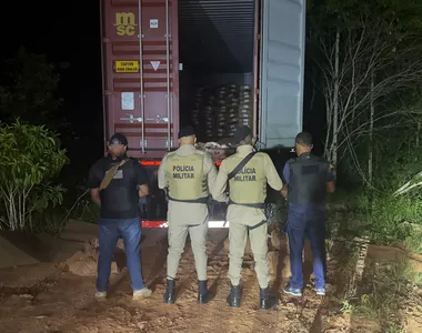 Carga foi recuperada pelos policiais