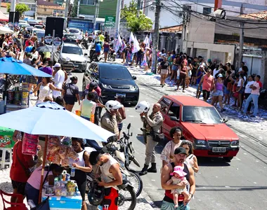 Tiros foram registrados em Itapuã neste domingo (25)