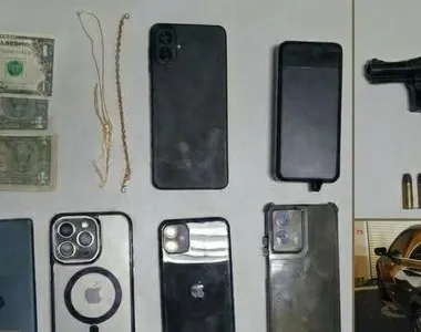 Suspeitos foram localizados, alcançados e detidos
