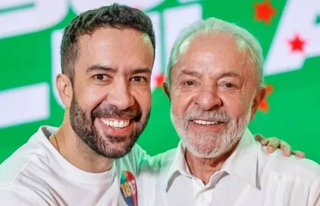 Imagem ilustrativa da imagem Explodiu! Live de Lula e Janones bate 1 milhão de visualizações