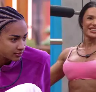 Imagem ilustrativa da imagem Aline detona aparência de Gracyanne no BBB: "Cara esticada"