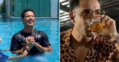 Imagem ilustrativa da imagem Evangélico, Kevi Jonny é flagrado bebendo 'cervejinha' em show