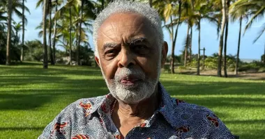 Imagem ilustrativa da imagem Foto de Gilberto Gil seminu agita a web; veja