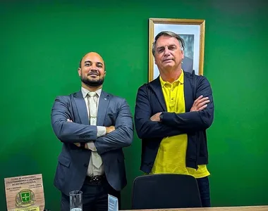 Capitão Alden e Jair Bolsonaro