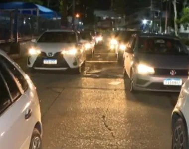 Fila para retornar a Salvador está enorme