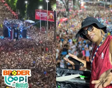 Ronaldinho Gaúcho marcou presença no Carnaval de Salvador