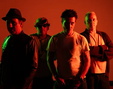 Flávio Lemos (esq), Yves Passarell, Dinho Ouro Preto e   Fê Lemos