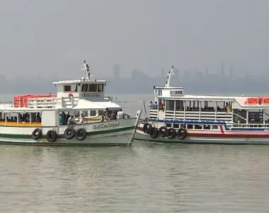 Embarcações estão suspensas desde sexta-feira (2)
