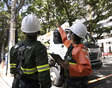 Equipes da Neoenergia Coelba estão de prontidão para atender solicitações envolvendo a rede elétrica