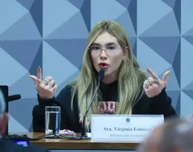 Virginia Fonseca compareceu à CPI das Bets nesta terça-feira (13)