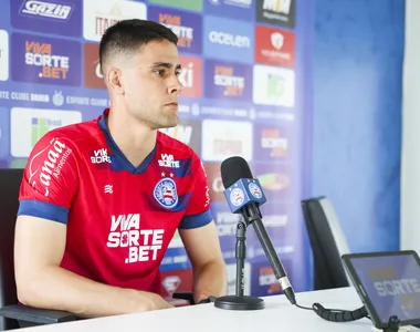 Dênis Júnior será titular do Bahia na parte deste sábado (15), contra o Barcelona de Ilhéus