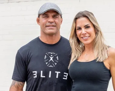 Vitor Belfort e Joana Prada