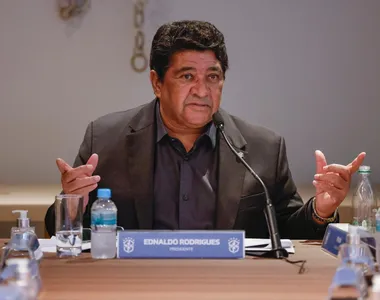 Ednaldo Rodrigues, agora ex-presidente da CBF