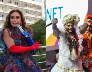 Tony Salles e Daniela Mercury se desentenderam durante o Carnaval