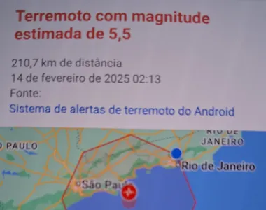 Alerta foi emitido na madrugada