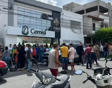 Crime ocorreu na rua Bailon Lopes Carneiro, no centro da cidade