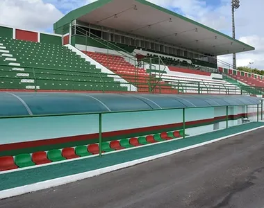 Estádio Joia da Princesa, em Feira de Santana, palco do jogo