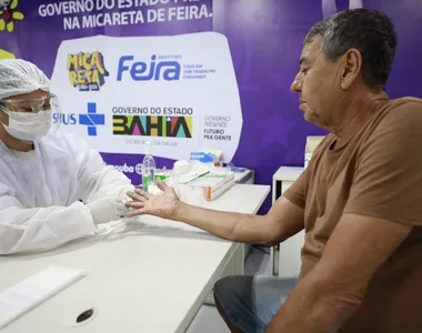 Stand de testagem funciona diariamente das 16h às 4h